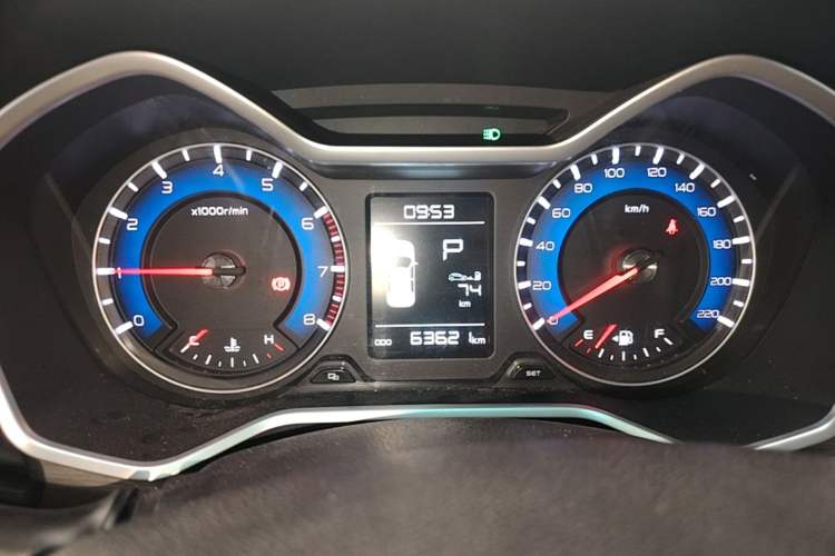 Used Geely Auto Vision X3 2017 1.5L Automatic Luxury Model Instrument Cluster