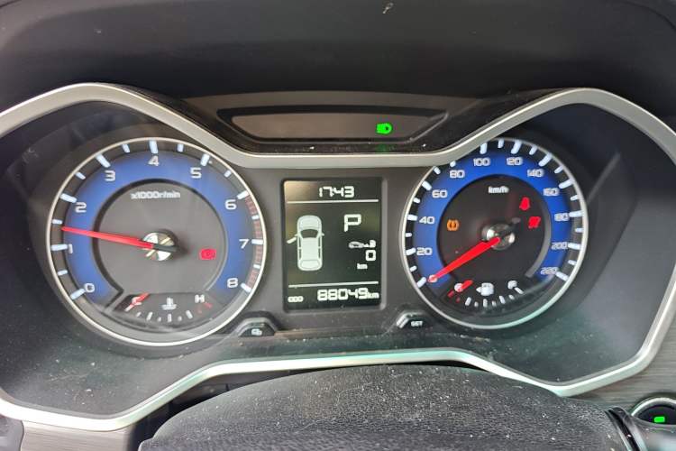 Used Geely Auto Vision X3 2017 1.5L Automatic Luxury Model Instrument Cluster