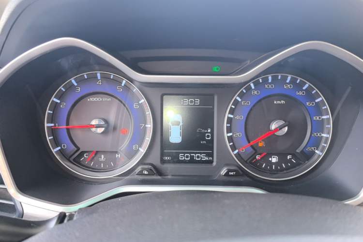 Used Geely Auto Vision X3 2017 1.5L Manual Elite Model Instrument Cluster