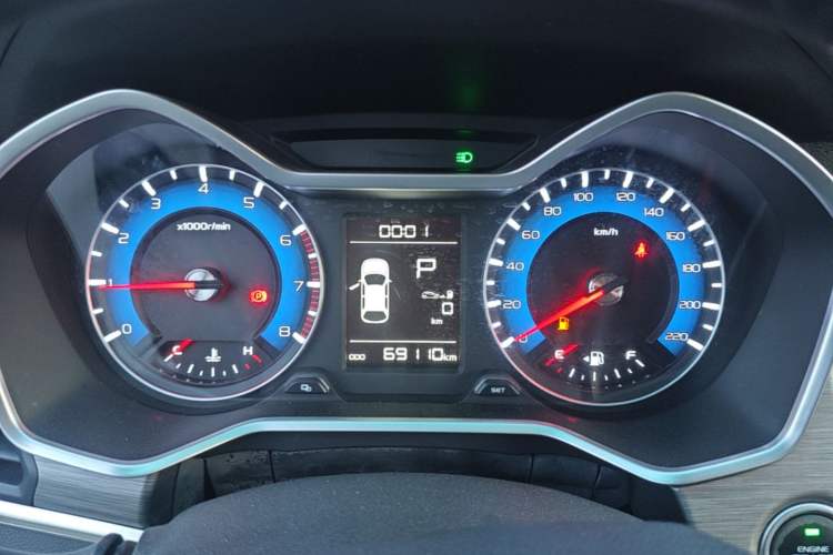 Used Geely Auto Vision X3 2017 1.5L Automatic Luxury Model Instrument Cluster