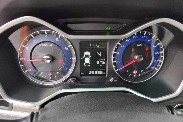 Used Geely Auto Vision X3 2017 1.5L Automatic Luxury Model Instrument Cluster