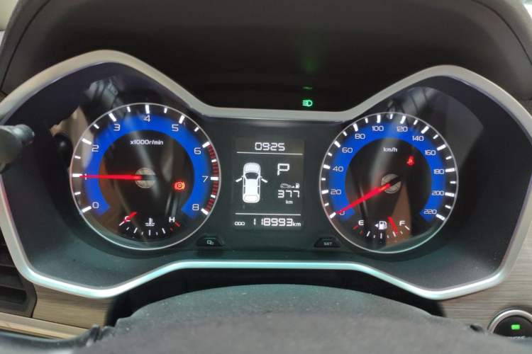 Used Geely Auto Vision X3 2017 1.5L Automatic Luxury Model Instrument Cluster
