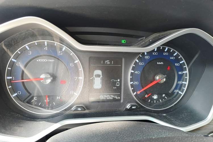 Used Geely Auto Vision X3 2017 1.5L Manual Luxury Model Instrument Cluster