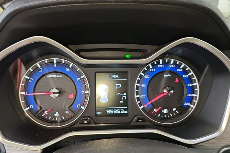 Used Geely Auto Vision X3 2017 1.5L Automatic Luxury Model Instrument Cluster
