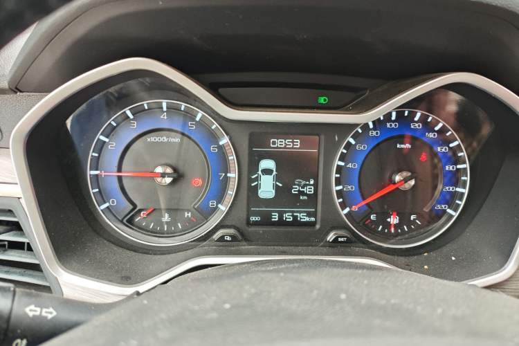 Used Geely Auto Vision X3 2017 1.5L Manual Elite Model Instrument Cluster