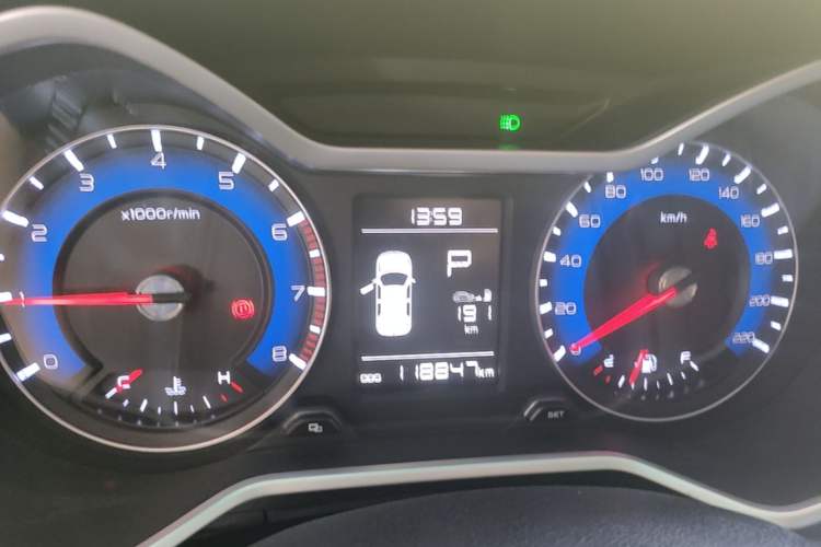 Used Geely Auto Vision X3 2017 1.5L Automatic Luxury Model Instrument Cluster