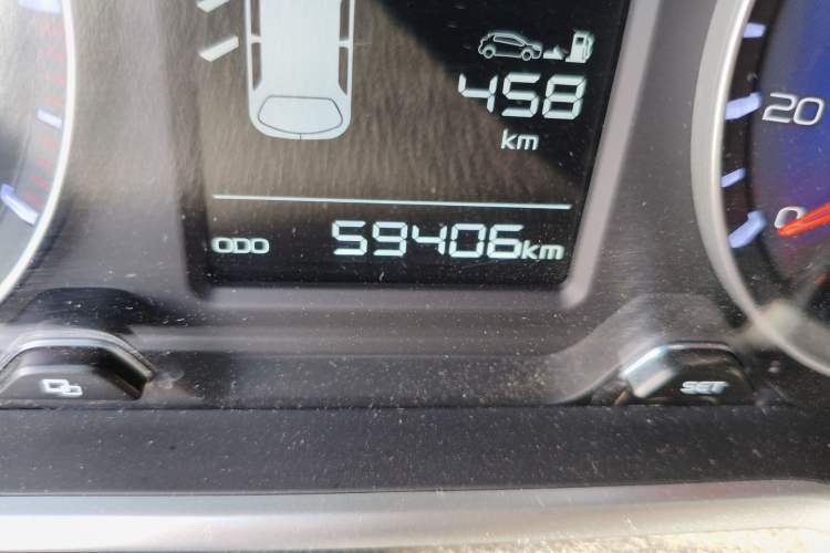 Used Geely Auto Vision X3 2017 1.5L Automatic Luxury Model Odometer Close Up