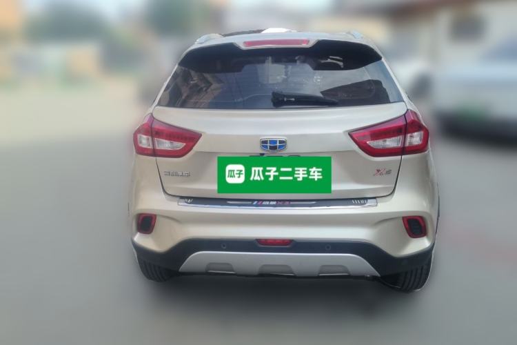 Used Geely Auto Vision X3 2017 1.5L Manual Elite Model Rear