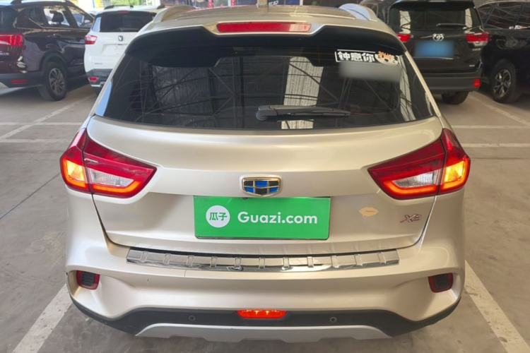 Used Geely Auto Vision X3 2017 1.5L Manual Luxury Model Rear