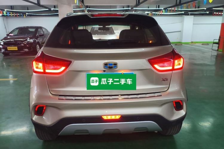 Used Geely Auto Vision X3 2017 1.5L Manual Luxury Model Rear
