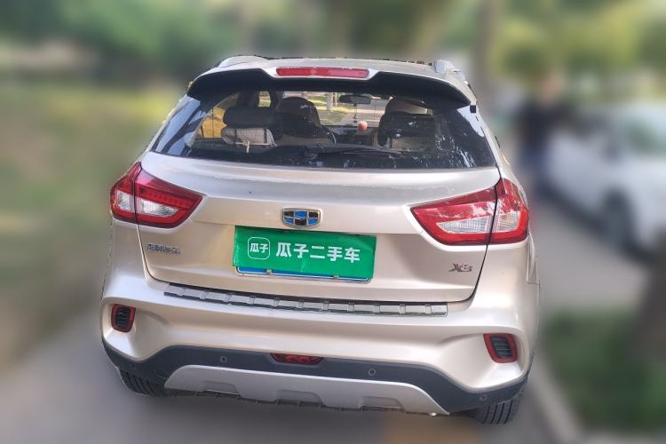 Used Geely Auto Vision X3 2017 1.5L Manual Luxury Model Rear