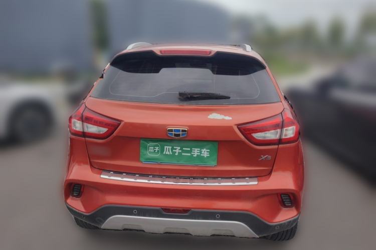 Used Geely Auto Vision X3 2017 1.5L Automatic Luxury Model Rear