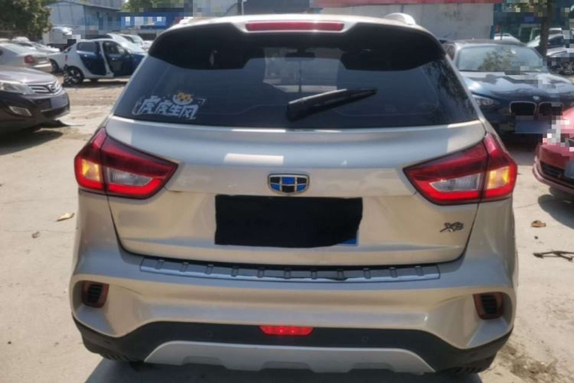 Used Geely Auto Vision X3 2017 1.5L Automatic Luxury Model Rear