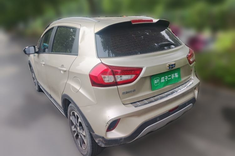 Used Geely Auto Vision X3 2017 1.5L Manual Luxury Model Rear Left 45 Deg