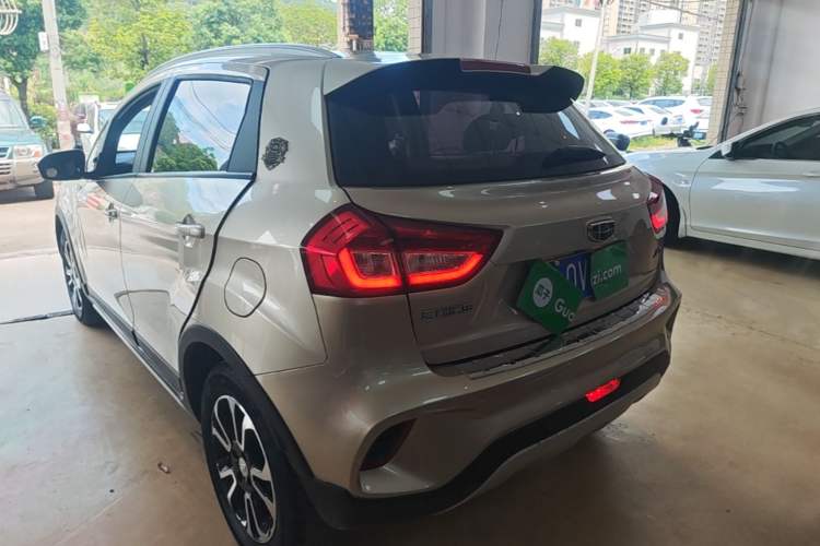Used Geely Auto Vision X3 2017 1.5L Automatic Luxury Model Rear Left 45 Deg