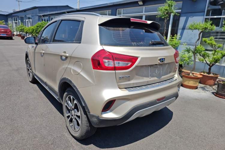 Used Geely Auto Vision X3 2017 1.5L Manual Luxury Model Rear Left 45 Deg