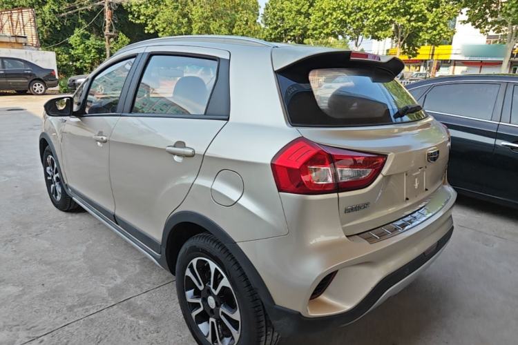 Used Geely Auto Vision X3 2017 1.5L Automatic Elite Model Rear Left 45 Deg