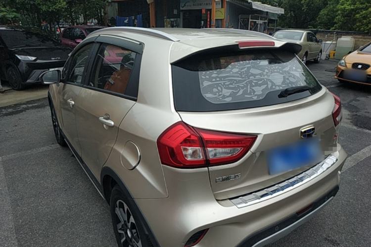 Used Geely Auto Vision X3 2017 1.5L Automatic Luxury Model Rear Left 45 Deg