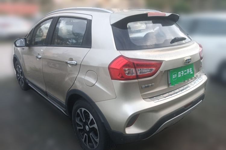 Used Geely Auto Vision X3 2017 1.5L Manual Elite Model Rear Left 45 Deg