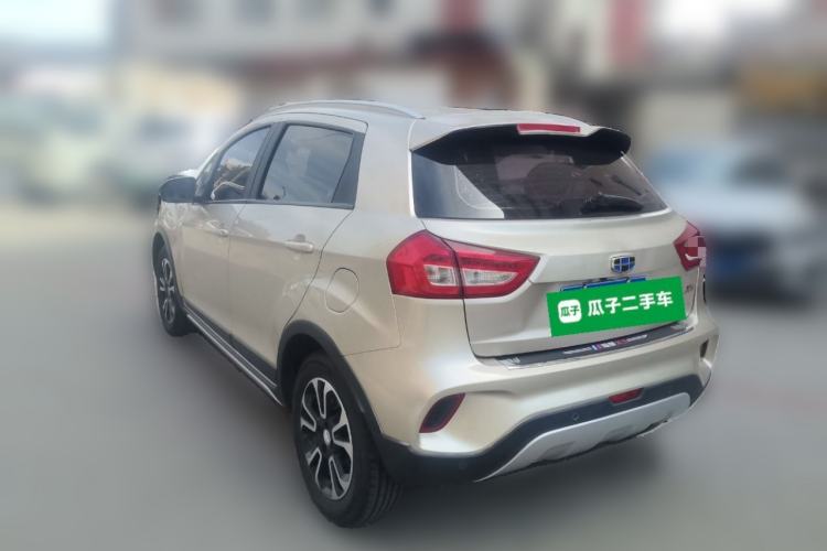 Used Geely Auto Vision X3 2017 1.5L Manual Elite Model Rear Left 45 Deg