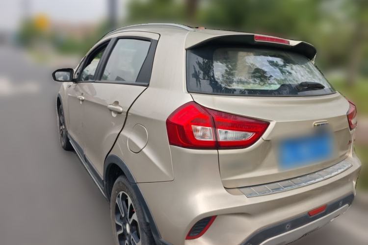 Used Geely Auto Vision X3 2017 1.5L Manual Luxury Model Rear Left 45 Deg