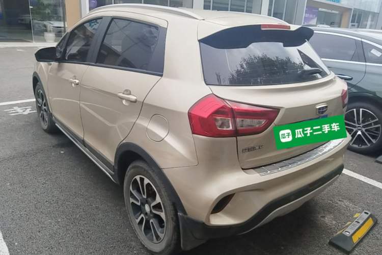 Used Geely Auto Vision X3 2017 1.5L Automatic Luxury Model Rear Left 45 Deg