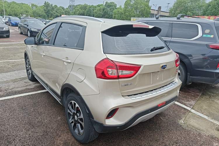 Used Geely Auto Vision X3 2017 1.5L Automatic Luxury Model Rear Left 45 Deg