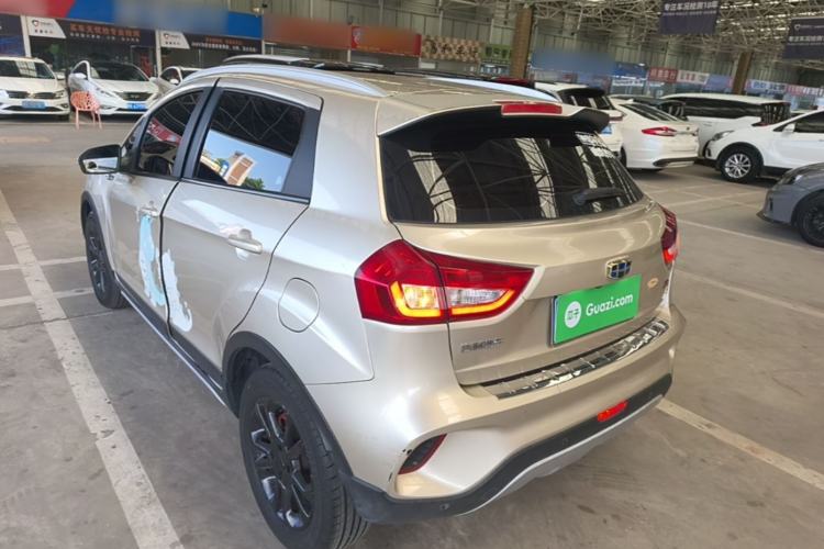 Used Geely Auto Vision X3 2017 1.5L Manual Luxury Model Rear Left 45 Deg