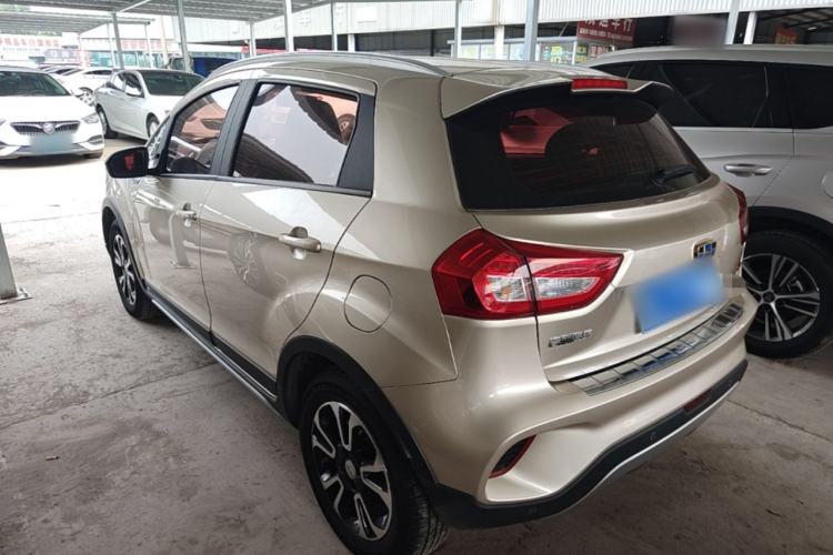 Used Geely Auto Vision X3 2017 1.5L Automatic Elite Model Rear Left 45 Deg