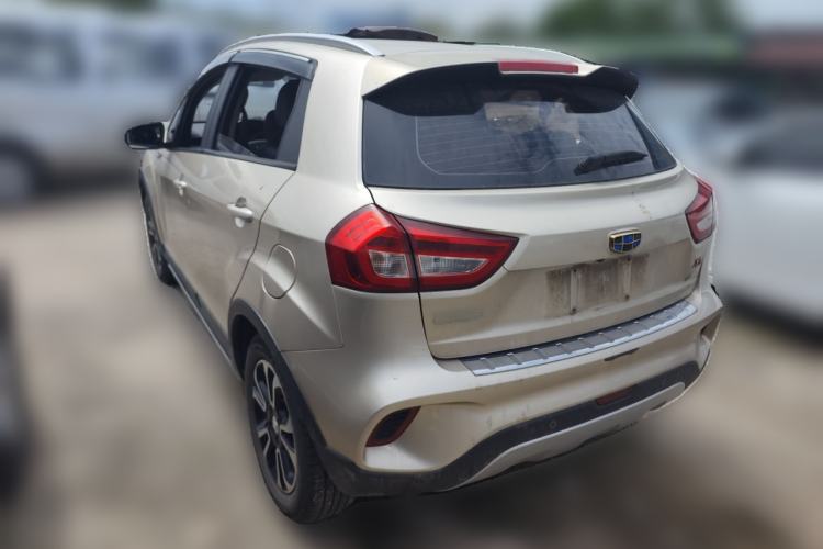 Used Geely Auto Vision X3 2017 1.5L Manual Luxury Model Rear Left 45 Deg