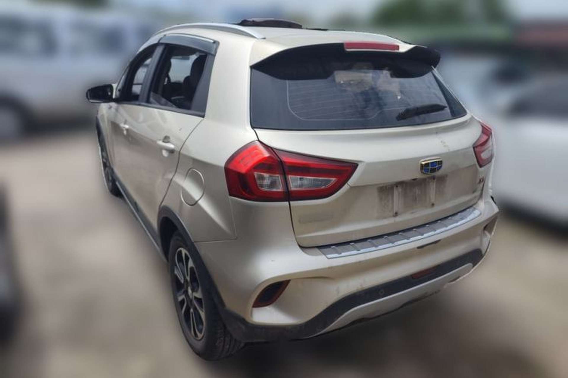 Used Geely Auto Vision X3 2017 1.5L Manual Luxury Model Rear Left 45 Deg