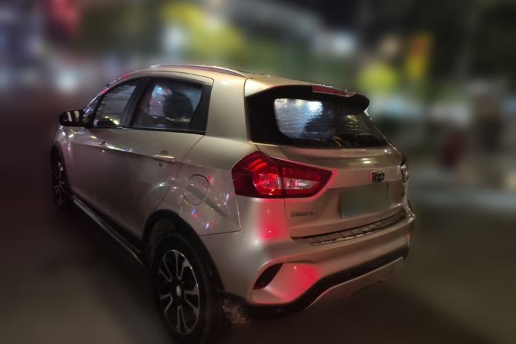 Used Geely Auto Vision X3 2017 1.5L Automatic Elite Model Rear Left 45 Deg