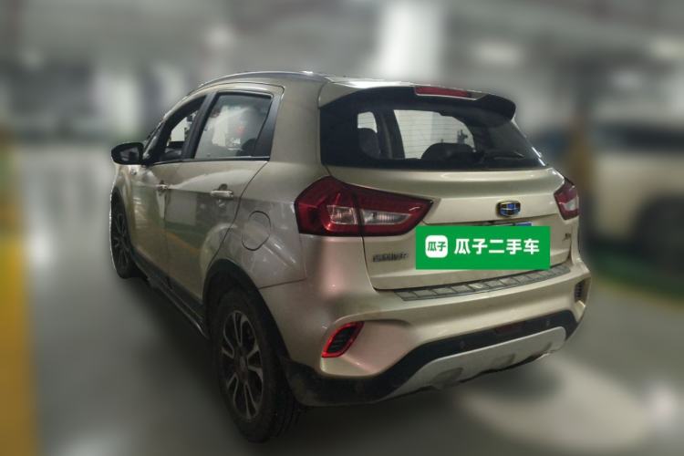 Used Geely Auto Vision X3 2017 1.5L Manual Elite Model Rear Left 45 Deg