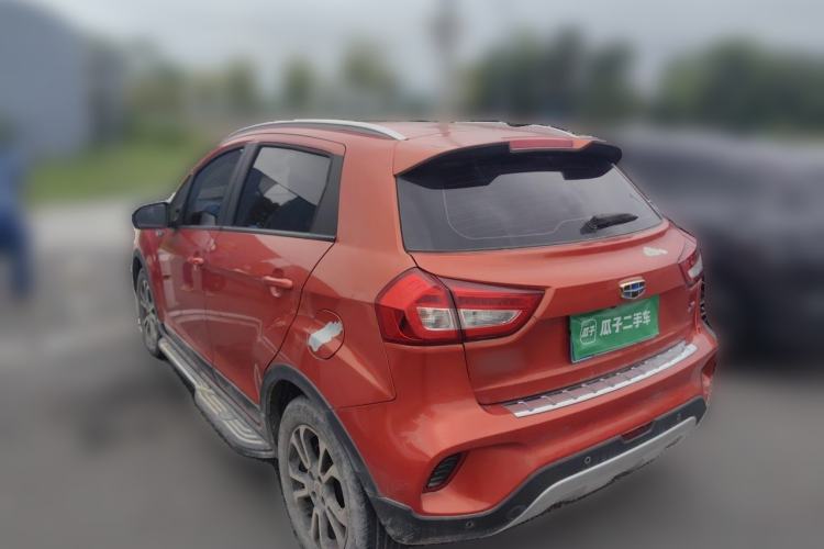 Used Geely Auto Vision X3 2017 1.5L Automatic Luxury Model Rear Left 45 Deg