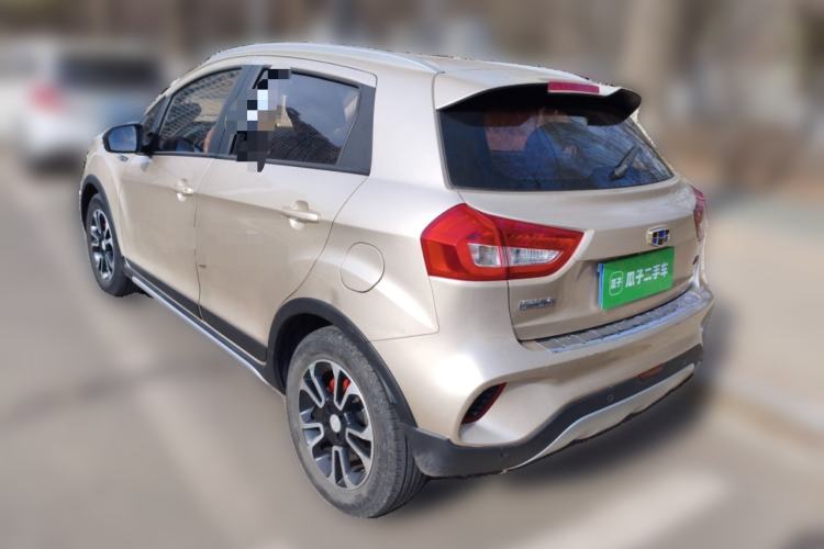 Used Geely Auto Vision X3 2017 1.5L Automatic Luxury Model Rear Left 45 Deg