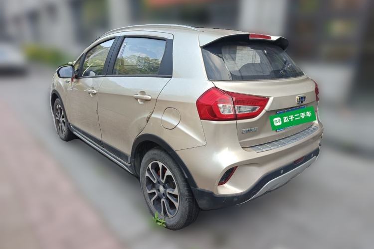 Used Geely Auto Vision X3 2017 1.5L Automatic Luxury Model Rear Left 45 Deg