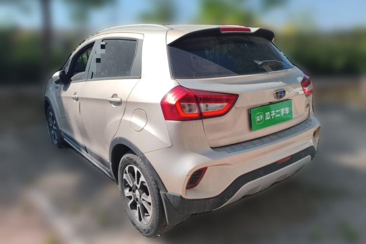 Used Geely Auto Vision X3 2017 1.5L Manual Entry-Level Model Rear Left 45 Deg