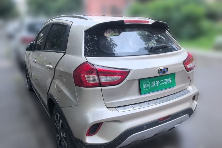 Used Geely Auto Vision X3 2017 1.5L Automatic Luxury Model Rear Left 45 Deg