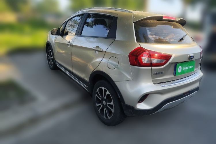 Used Geely Auto Vision X3 2017 1.5L Automatic Elite Model Rear Left 45 Deg