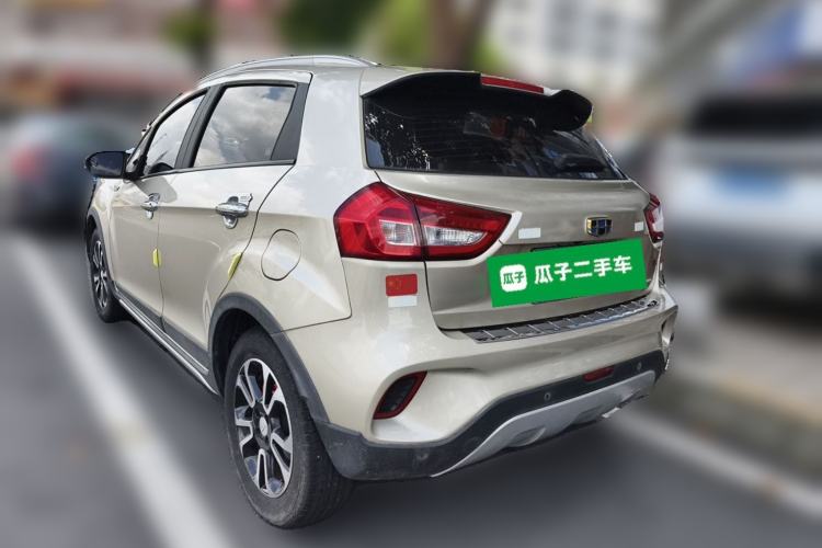 Used Geely Auto Vision X3 2017 1.5L Automatic Luxury Model Rear Left 45 Deg