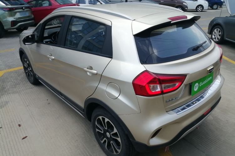 Used Geely Auto Vision X3 2017 1.5L Automatic Elite Model Rear Left 45 Deg