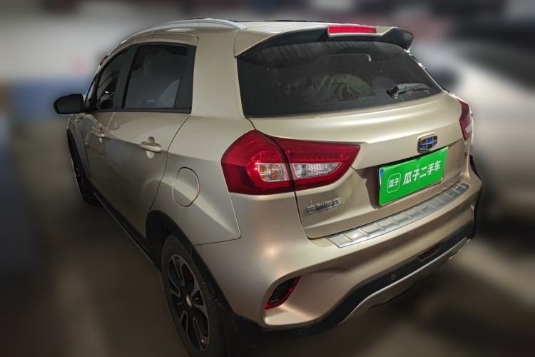 Used Geely Auto Vision X3 2017 1.5L Automatic Luxury Model Rear Left 45 Deg