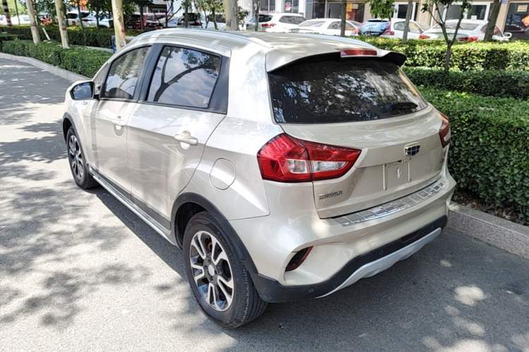 Used Geely Auto Vision X3 2017 1.5L Manual Luxury Model Rear Left 45 Deg
