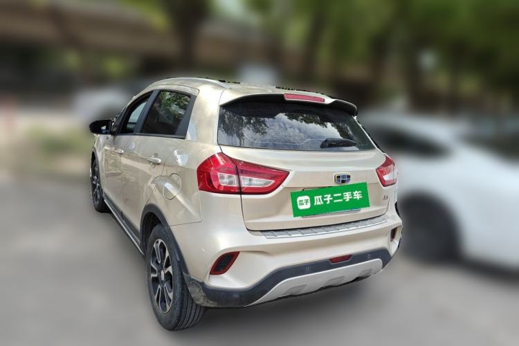 Used Geely Auto Vision X3 2017 1.5L Automatic Luxury Model Rear Left 45 Deg