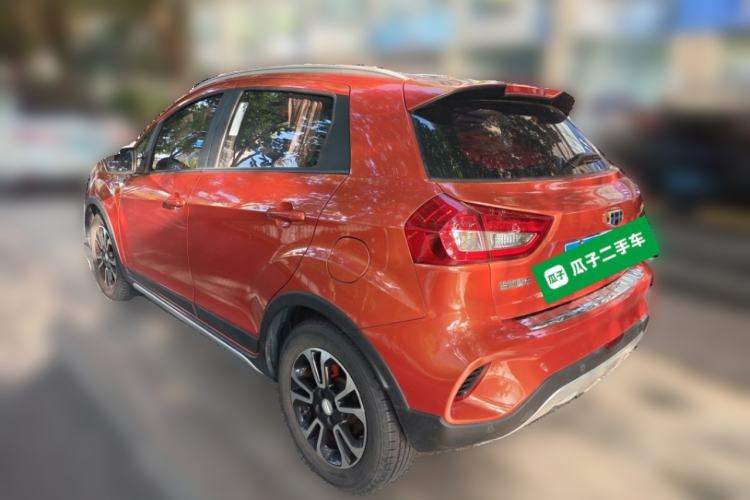 Used Geely Auto Vision X3 2017 1.5L Automatic Luxury Model Rear Left 45 Deg