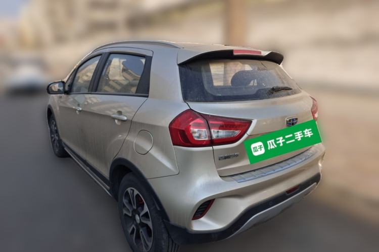 Used Geely Auto Vision X3 2017 1.5L Manual Luxury Model Rear Left 45 Deg