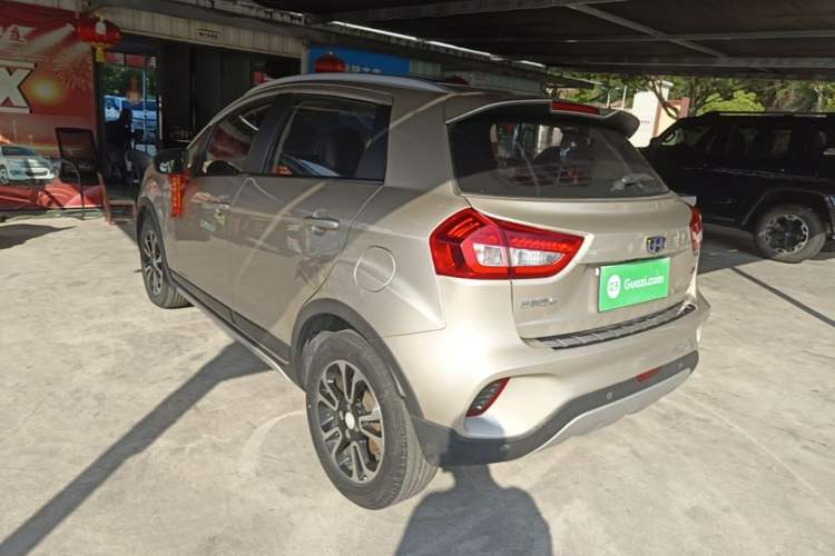 Used Geely Auto Vision X3 2017 1.5L Automatic Elite Model Rear Left 45 Deg