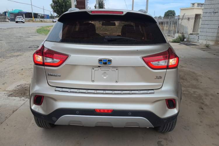 Used Geely Auto Vision X3 2017 1.5L Manual Elite Model Rear