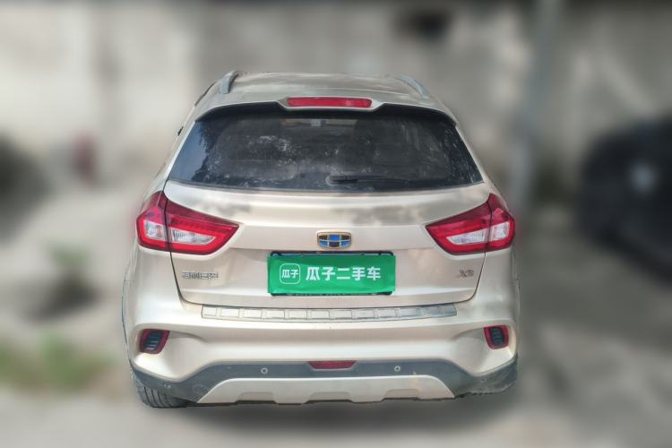 Used Geely Auto Vision X3 2017 1.5L Manual Luxury Model Rear
