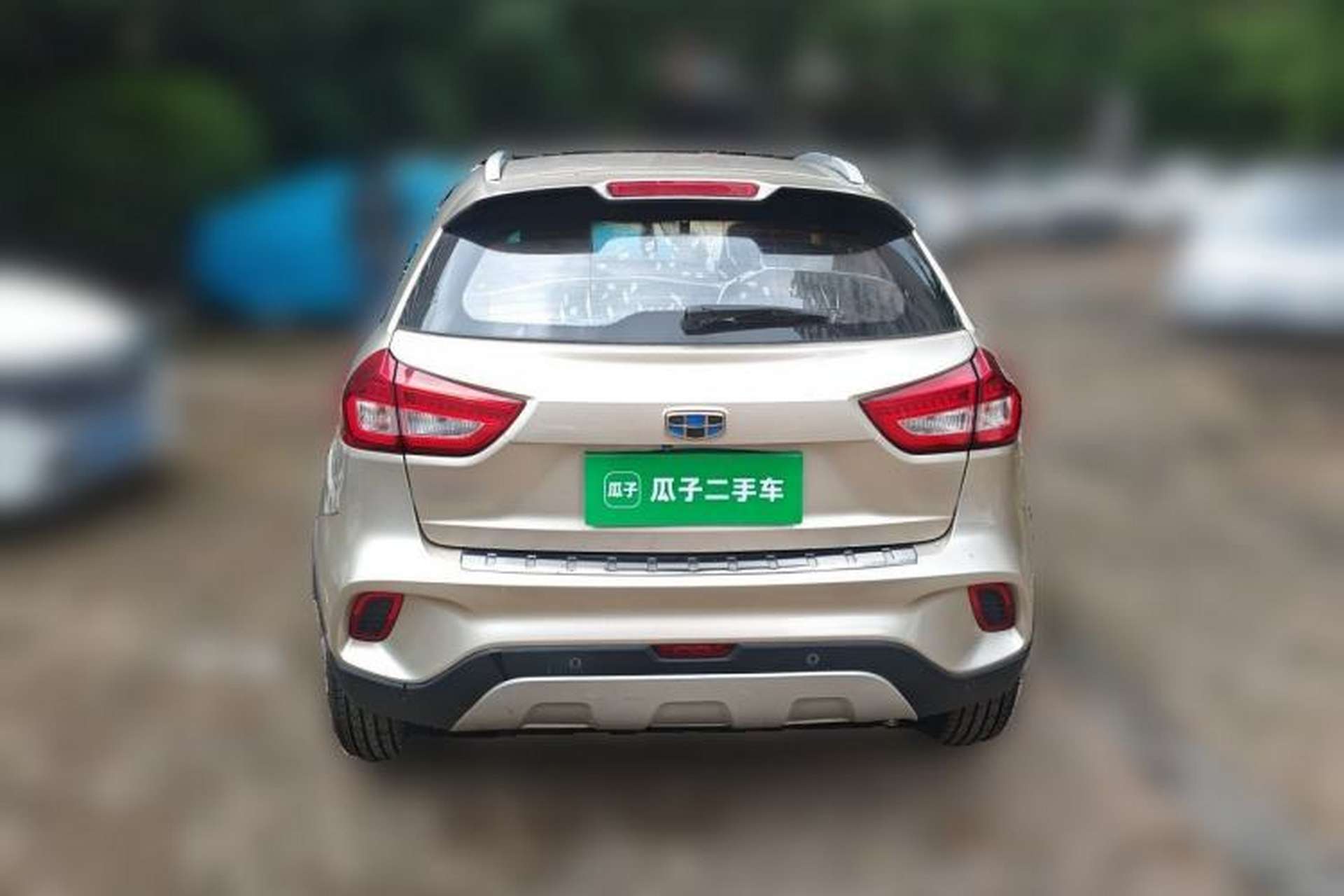 Used Geely Auto Vision X3 2017 1.5L Manual Luxury Model Rear